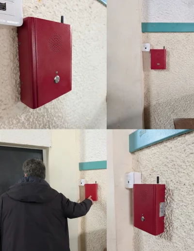 installation d'un téléphone de secours GSM en Bourgogne