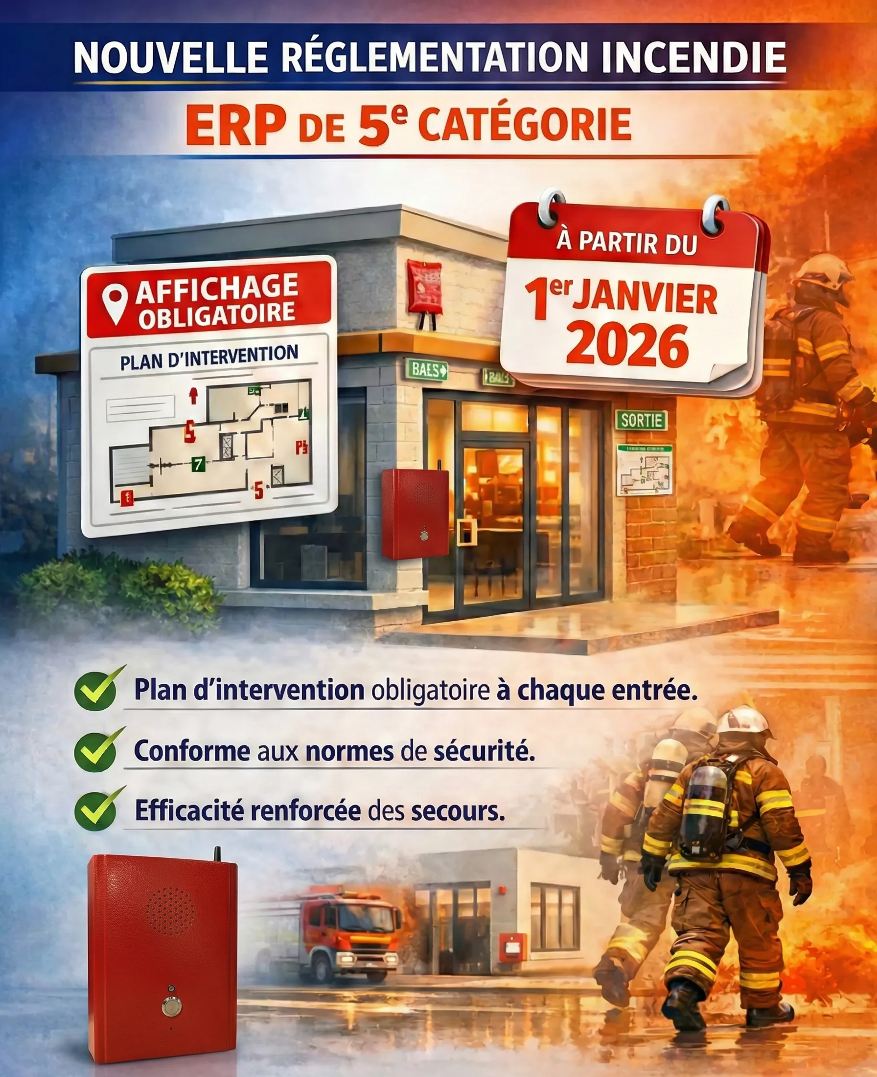 Règlementation de la norme MS 70 ERP
