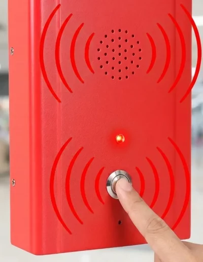 installation d'un téléphone de secours sur la région de la Bourgogne