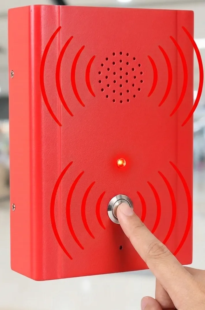 Borne MS 70 ERP d'urgence Brest a Rennes