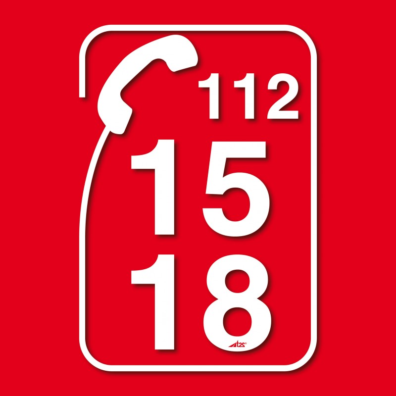 telephone urgence erp en liaison avec les pompiers par article MS 70