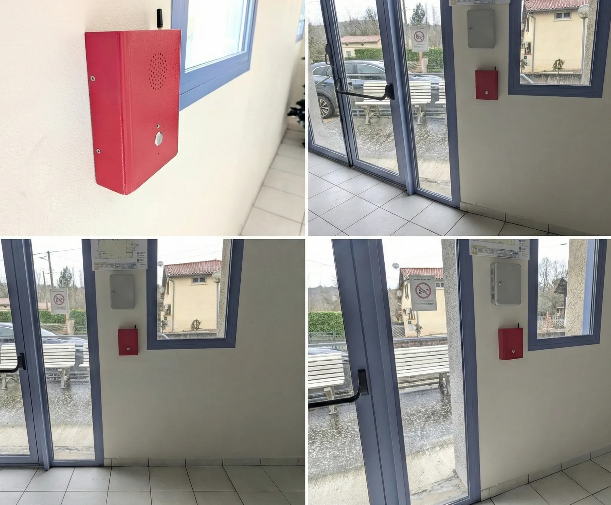 intallation du telephone ERP de secours MS 70 dans une commune