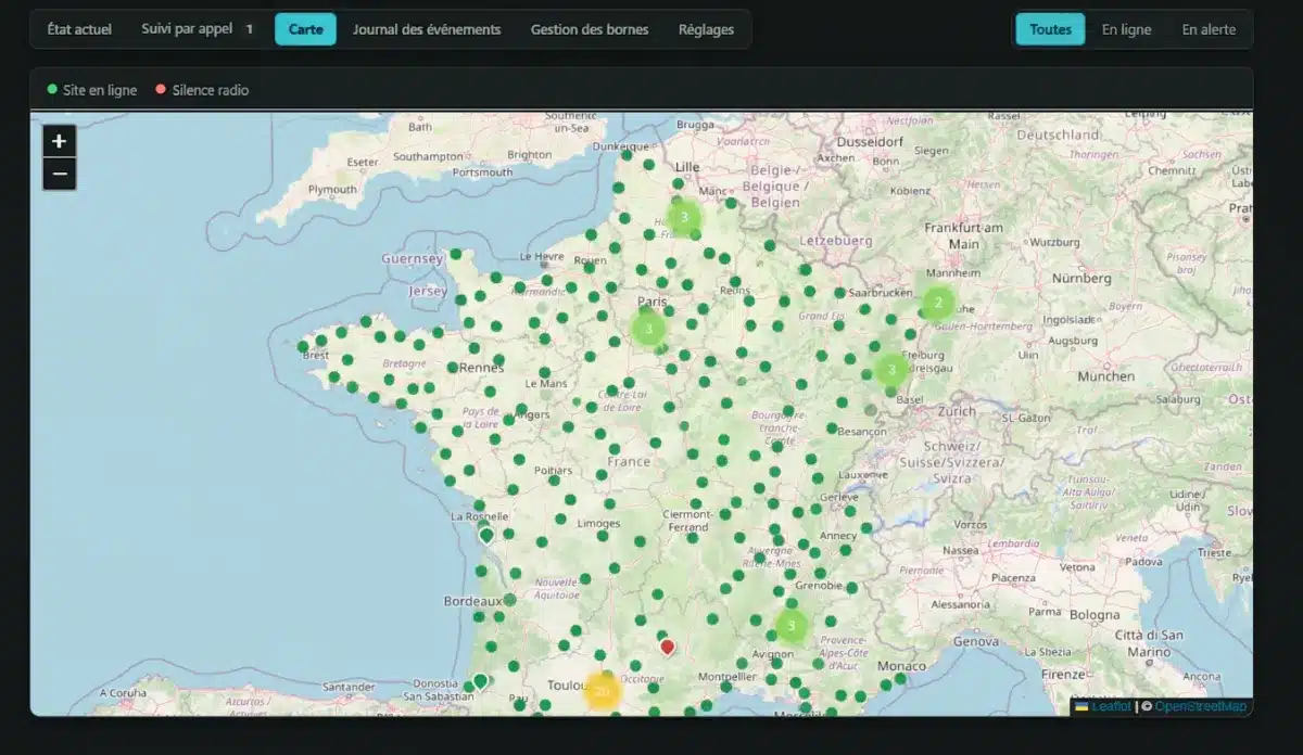 Supervision GSM multi-opérateurs